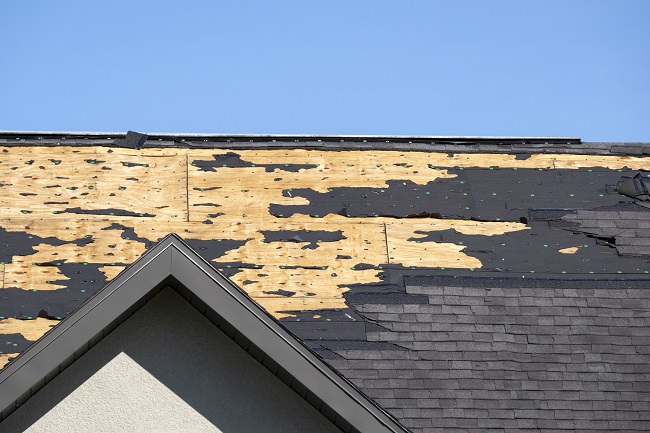 storm roof repair